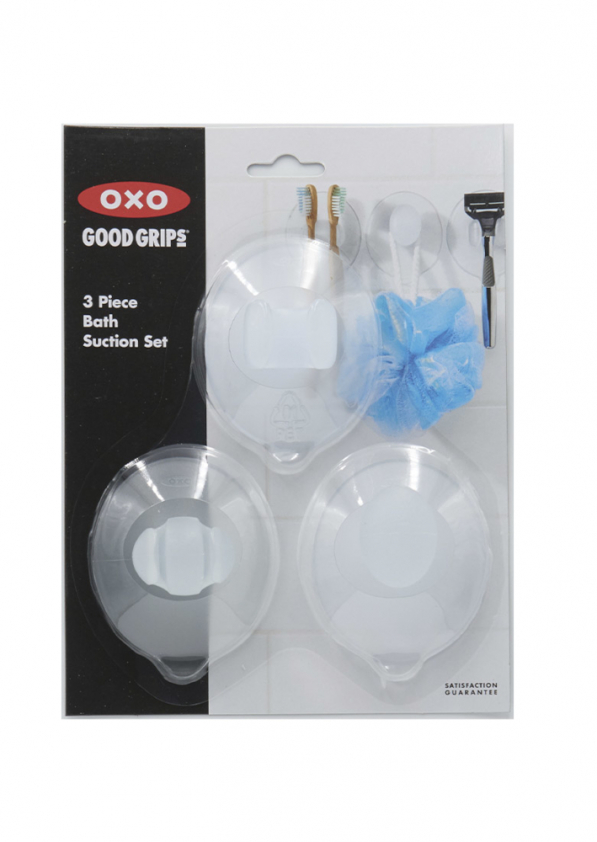 OXO Good Grips Holder 3 szt. - uchwyty na przybory łazienkowe