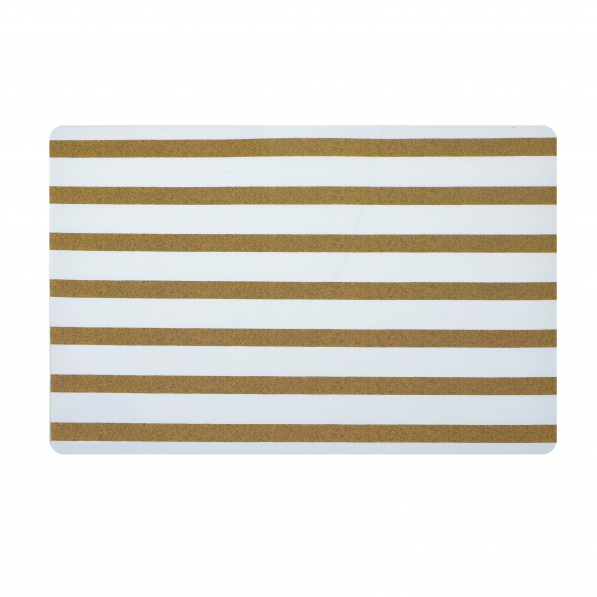 Mata stołowa / podkładka na stół z polipropylenu COOKINI BASIC KITCHEN STRIPES I 43,5 x 28,2 cm