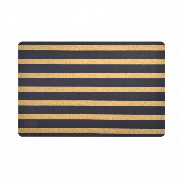 Mata stołowa / podkładka na stół z polipropylenu COOKINI BASIC KITCHEN STRIPES 43,5 x 28,2 cm