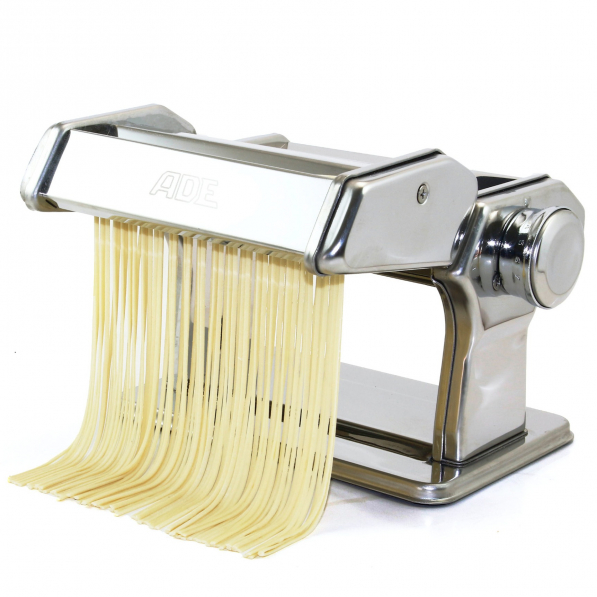 ADE Pasta Machine - maszynka / krajarka do makaronu ze stali nierdzewnej z suszarką