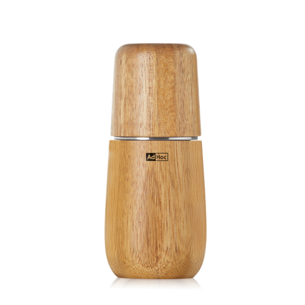 ADHOC Yono XS 12,7 cm - młynek do pieprzu i soli drewniany ręczny