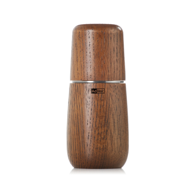 ADHOC Yono XS 12,7 cm - młynek do pieprzu i soli drewniany ręczny