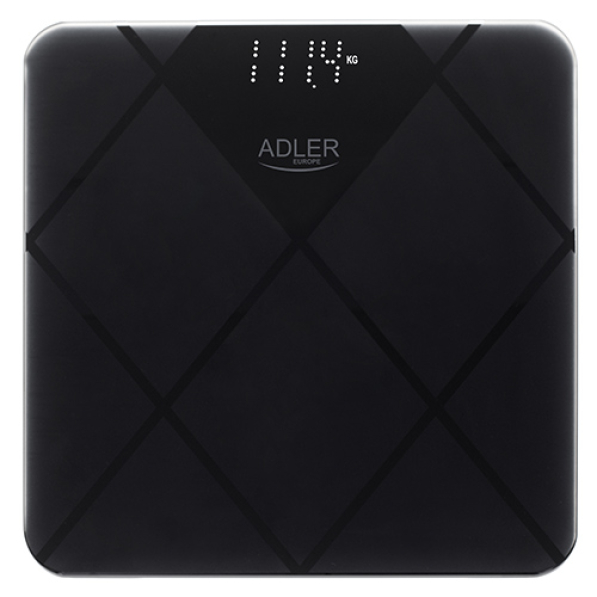 ADLER - waga łazienkowa elektroniczna szklana