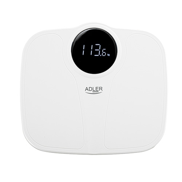 ADLER AD 8172W 34 x 31 cm - waga łazienkowa elektroniczna