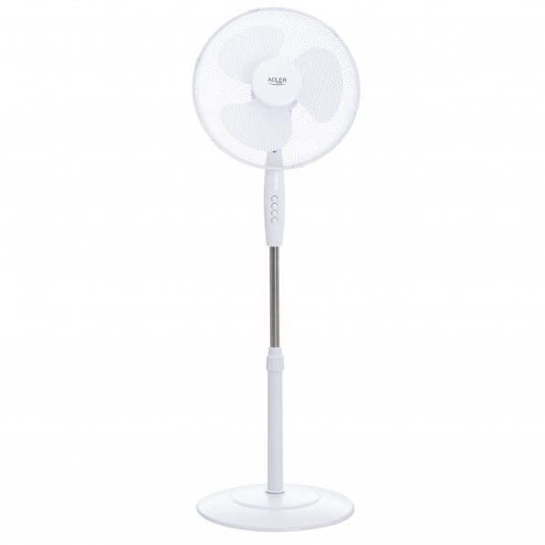 ADLER Cold Breeze 90 W biały - wentylator podłogowy plastikowy