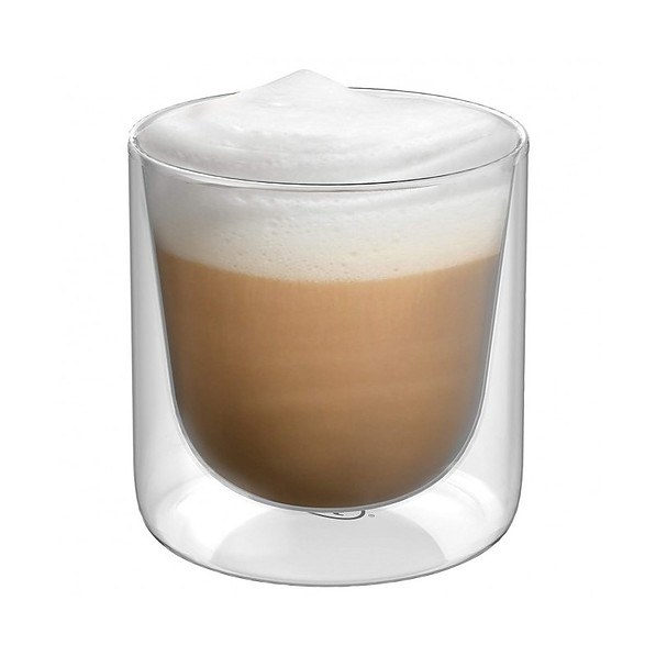 ALFI Glass Motion M 200 ml 2 szt. - szklanki do kawy i herbaty termiczne z podwójnymi ściankami szklane