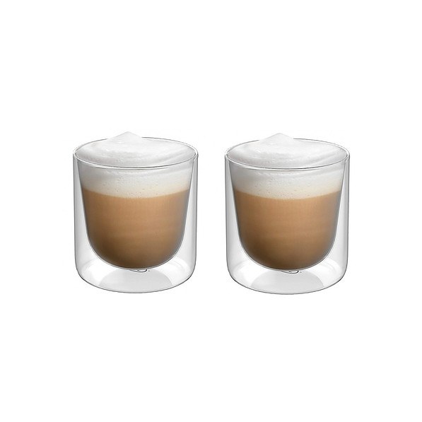 ALFI Glass Motion M 200 ml 2 szt. - szklanki do kawy i herbaty termiczne z podwójnymi ściankami szklane