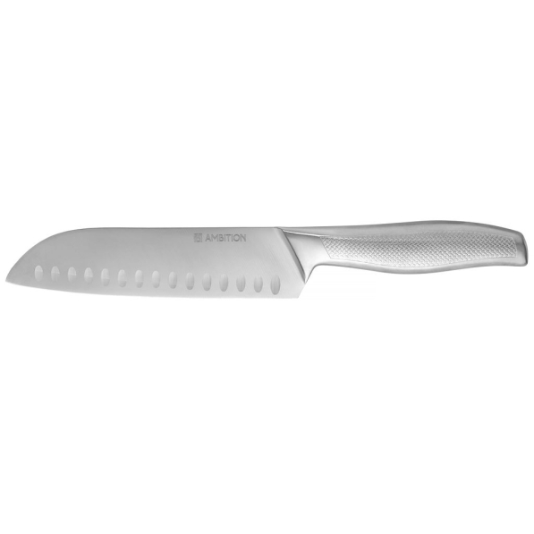 AMBITION Acero 17,5 cm - nóż Santoku ze stali nierdzewnej