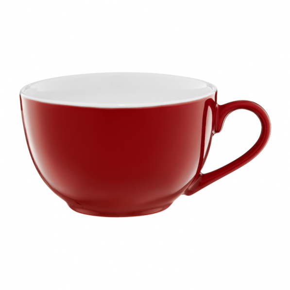 AMBITION Aura Red 220 ml - filiżanka do kawy i herbaty porcelanowa