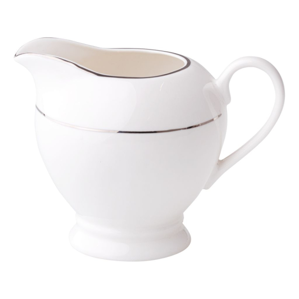 AMBITION Aura Silver 300 ml - mlecznik / dzbanek do mleka porcelanowy