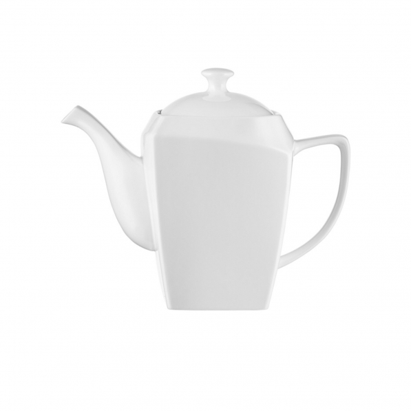 AMBITION Monaco 1,12 l biały - dzbanek do herbaty i kawy porcelanowy 