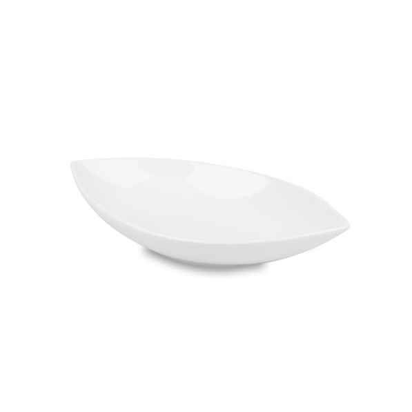 AMBITION Salsa Łódka 21 x 11,5 cm biały - półmisek porcelanowy