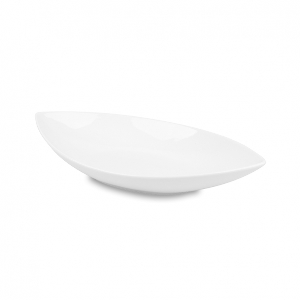 AMBITION Salsa Łódka 26 x 14 cm biały - półmisek porcelanowy