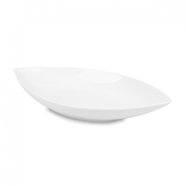 AMBITION Salsa Łódka 30,5 x 16 cm biały - półmisek porcelanowy