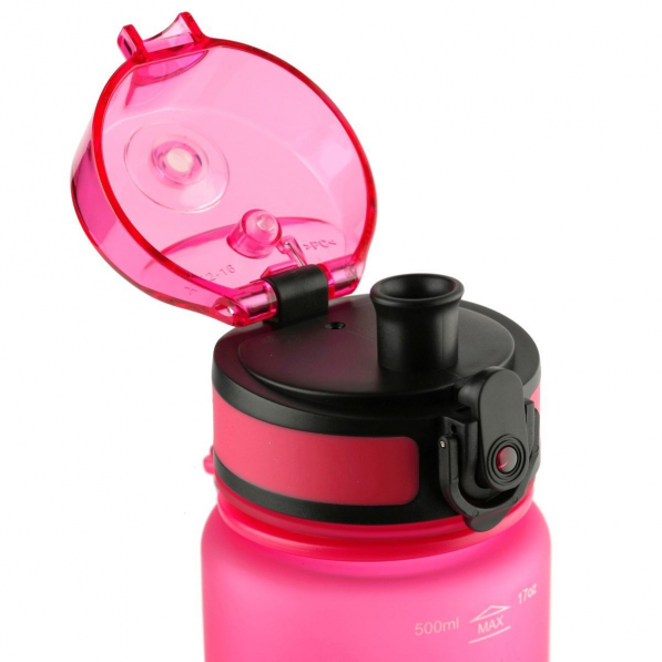 AQUAPHOR City 0,5 l różowa - butelka filtrująca wodę tritanowa