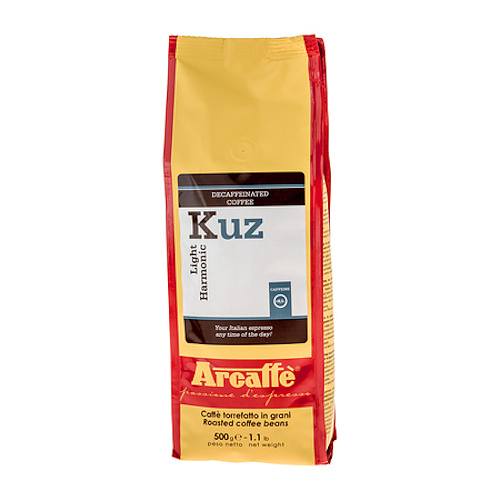 ARCAFFE Kuz 500 kg - włoska kawa ziarnista bezkofeinowa do ekspresu