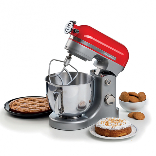 ARIETE 1589/00 Kitchen Robot Moderna 1600 - 3200 W czerwony - mikser / robot planetarny kuchenny z misą