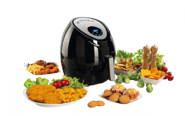 ARIETE Air Fryer XXL 09 4618/00 1800 W czarna - frytkownica beztłuszczowa