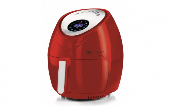 ARIETE Air Fryer XXL 09 4618/01 1800 W czerwona - frytkownica beztłuszczowa