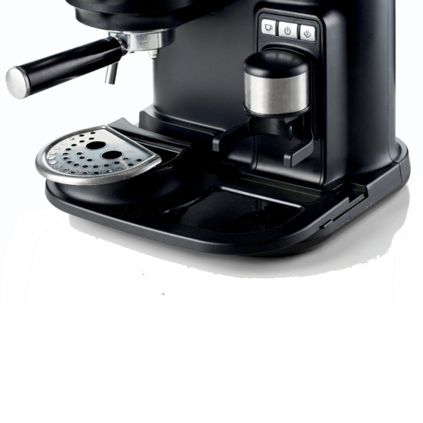 ARIETE Espresso Moderna 1080 W czarny - ekspres do kawy ciśnieniowy metalowy