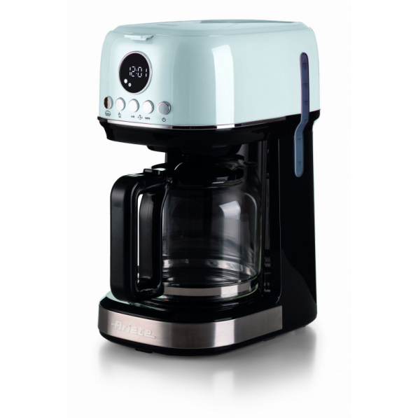 ARIETE Modern American 1396 900 W - ekspres przelewowy do kawy aluminiowy z dzbankiem