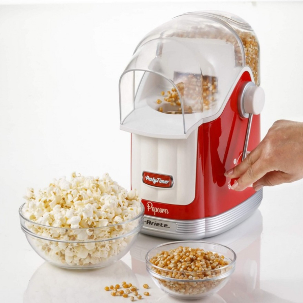 ARIETE Party Time Popcorn Popper Top 09 2958/00 1100 W - urządzenie do popcornu 