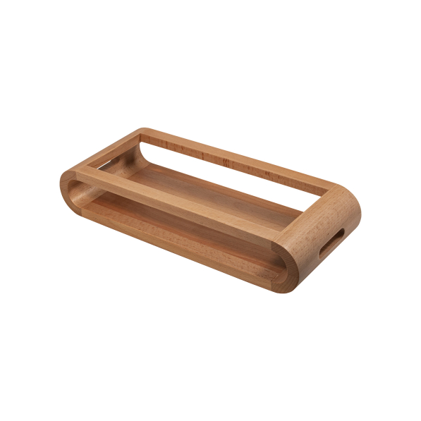ARTELEGNO VASD 37 x 15 cm - taca do serwowania z drewna bukowego