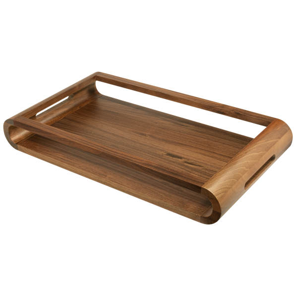 ARTELEGNO VASD 49 x 27 cm - taca do serwowania z drewna orzechowego