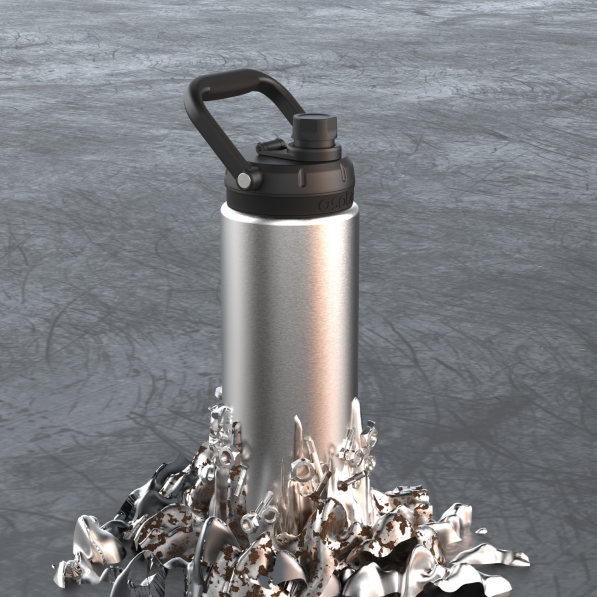 ASOBU The Canyon Jug Recycle 1,48 l - butelka termiczna ze stali nierdzewnej ze słomką