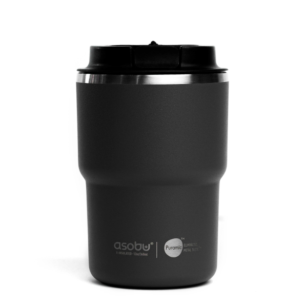 ASOBU The Mini Pick Up 355 ml - kubek termiczny na kawę ze stali nierdzewnej z ceramiczną powłoką