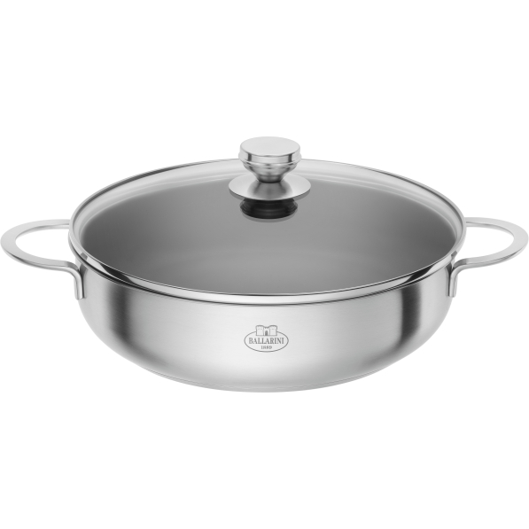BALLARINI Ancona 28 cm - patelnia nieprzywierająca z pokrywką
