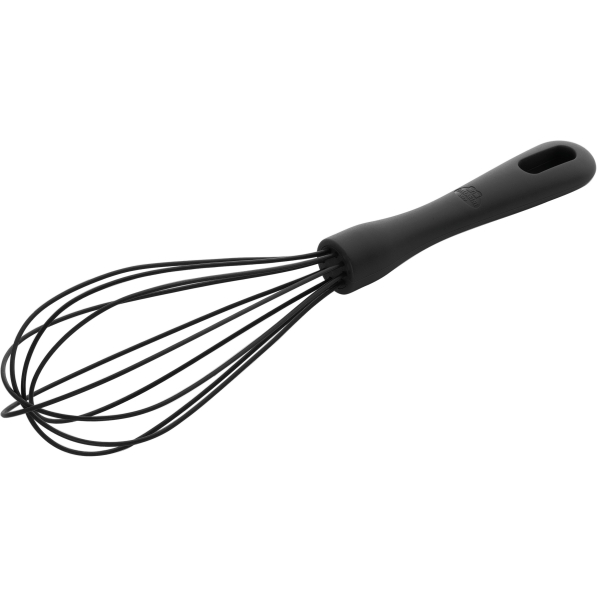 BALLARINI Nero 28 cm - trzepaczka / rózga kuchenna do jajek silikonowa