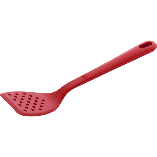 BALLARINI Rosso 31 cm - łopatka kuchenna ażurowa silikonowa
