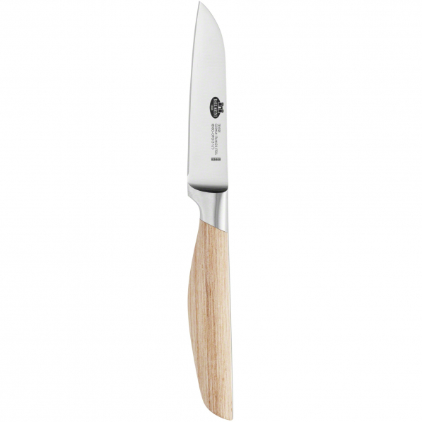 BALLARINI Tevere 9 cm jasnobrązowy - nóż do obierania warzyw i owoców stalowy