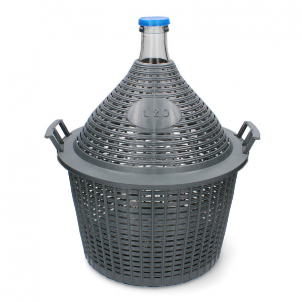 Balon do wina szklany z akcesoriami AMBROSIO GRAPE 20 l