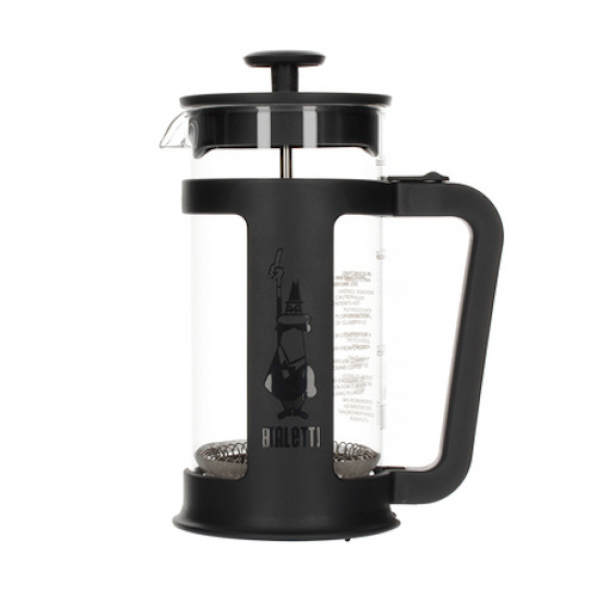 BIALETTI Coffee Press Smart 0,35 l czarny - french press / zaparzacz do kawy tłokowy szklany