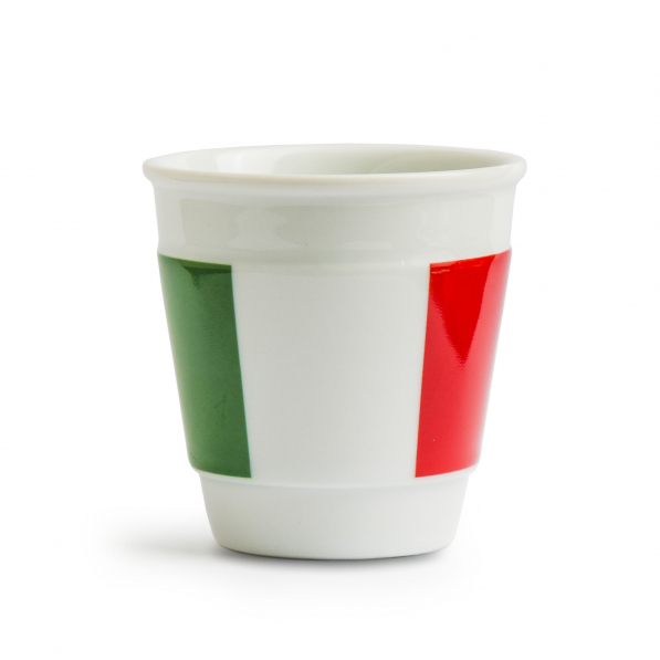 BIALETTI Italia 60 ml biała - filiżanka do espresso ceramiczna