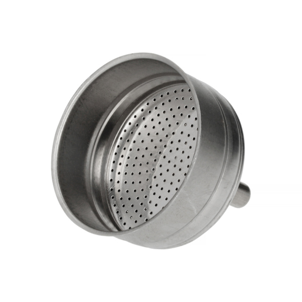 BIALETTI na 6 filiżanek espresso - lejek do kawiarki stalowy