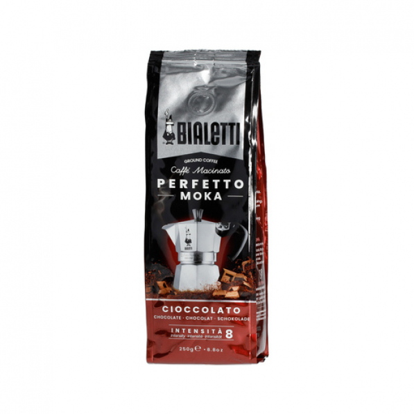 BIALETTI Perfetto Moka Cioccolato 250g - włoska kawa mielona