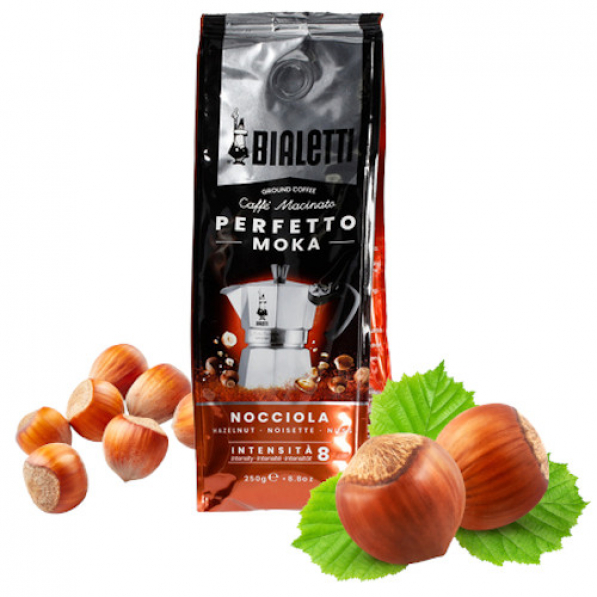 BIALETTI Perfetto Moka Nocciola 250g - włoska kawa mielona