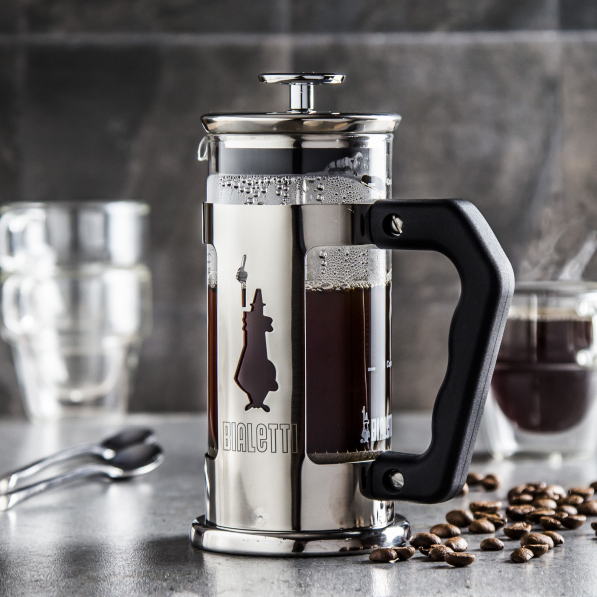 BIALETTI Preziosa 0,35 l - french press / zaparzacz do kawy tłokowy szklany