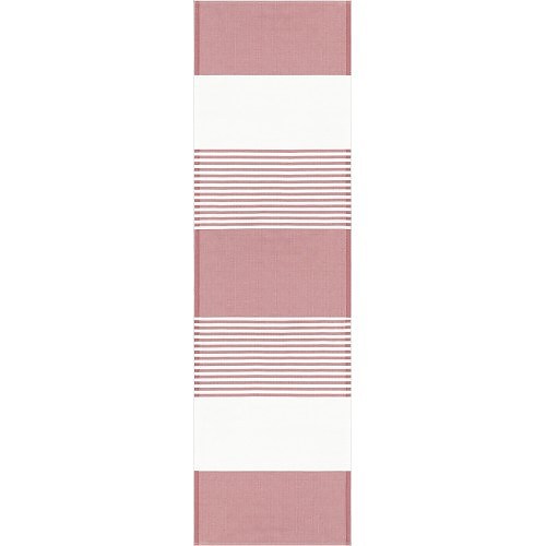 Bieżnik na stół bawełniany EKELUND VANESSA RÓŻOWY 35 x 120 cm