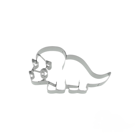 BIRKMANN 10 cm - foremka / wykrawacz do ciastek dinozaur ze stali nierdzewnej