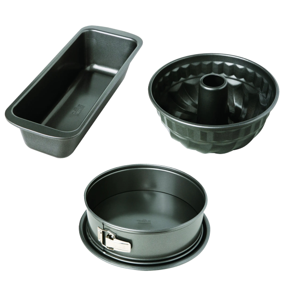 BIRKMANN Easy Baking – zestaw form do pieczenia ze stali węglowej
