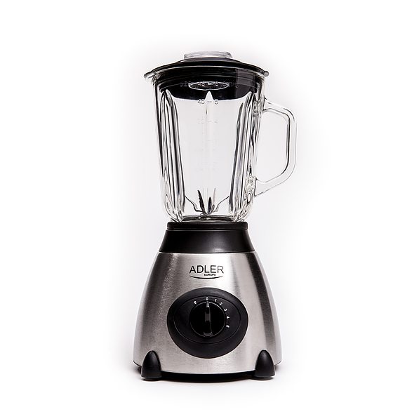 ADLER Smart 600 W srebrny - blender kuchenny kielichowy szklany