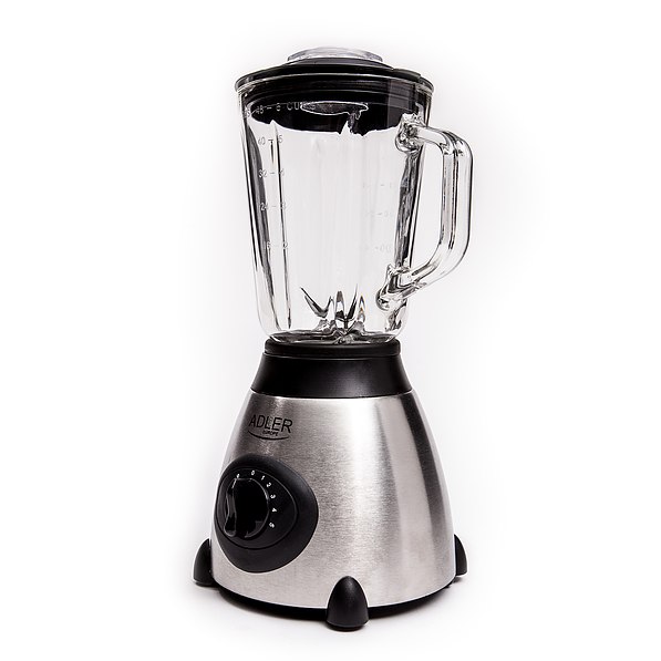 ADLER Smart 600 W srebrny - blender kuchenny kielichowy szklany
