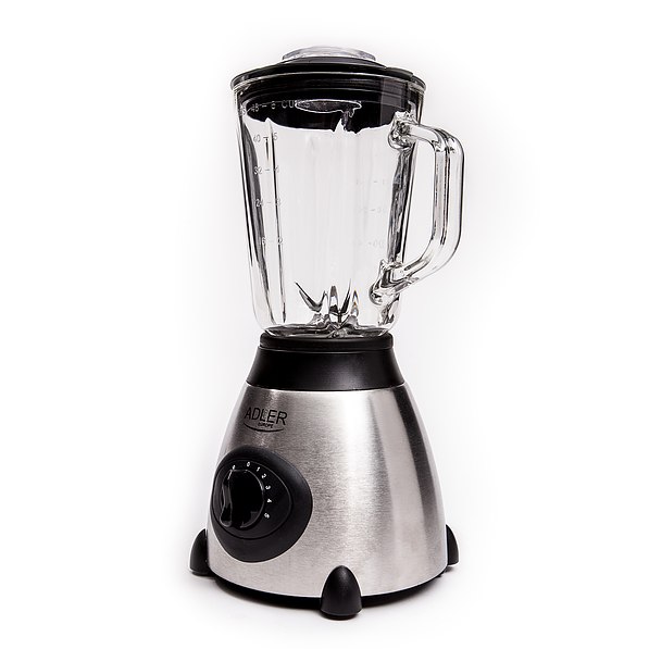 ADLER Smart 600 W srebrny - blender kuchenny kielichowy szklany