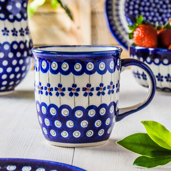 BOLESŁAWIEC GU-1105 DEK. 166A 350 ml - kubek ceramiczny
