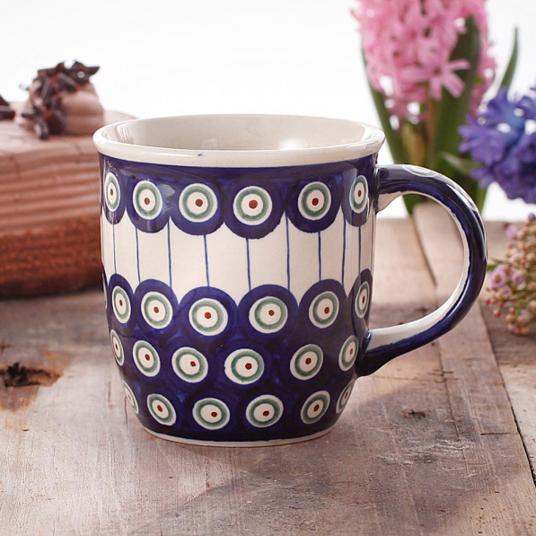 BOLESŁAWIEC GU-1105 DEK. 8 350 ml - kubek ceramiczny