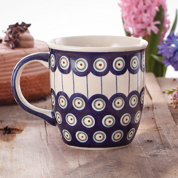 BOLESŁAWIEC GU-1105 DEK. 8 350 ml - kubek ceramiczny